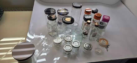 Photo of free Glass Jars & Spice Bottles (Oxgangs EH13) #1