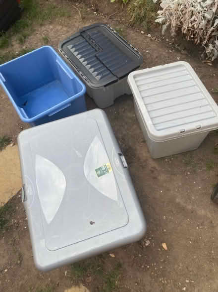 Photo of free Storage boxes (Hampton TW12) #1