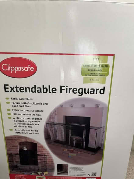 Photo of free Extendable fireguard (Lower Walmer CT14) #1