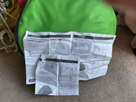 Photo of free Pop up beach tent in bag (Birley Edge S6) #1