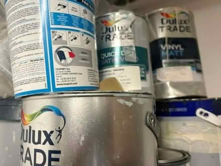 Photo of free Painter Cloths & tins of Paint (Covent Garden WC2B) #2