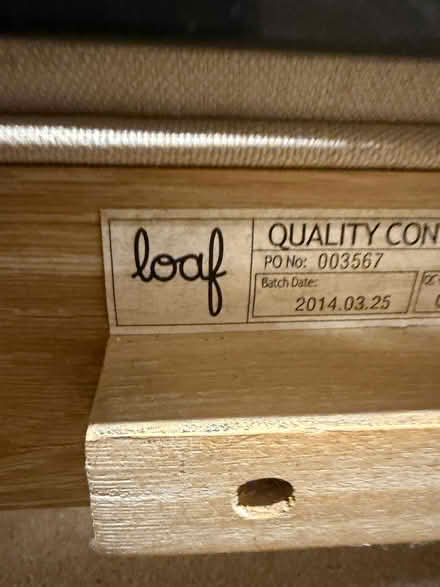 Photo of free King Size Loaf Bed Frame (150cm x 200cm) (Croham CR2) #4