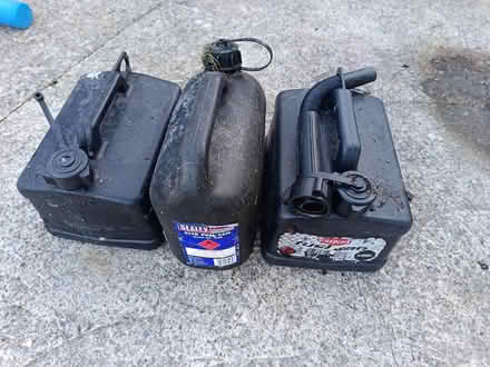 Photo of free Three Black Jerry Cans (Wales S26) #1