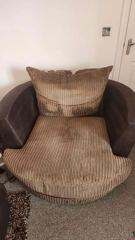 Photo of free Great condition cuddle chair (Wa3) #1