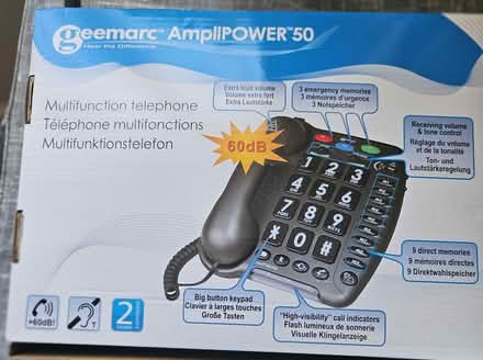 Photo of free Amplifier Phone with Big Buttons (Meir ST3) #4