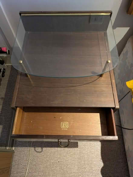 Photo of free Bedside storage table G-plan (North Harpenden AL5) #2
