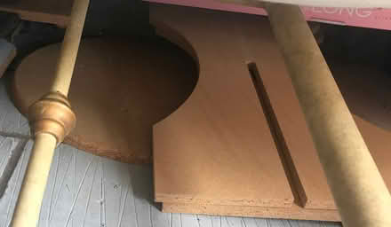 Photo of free Small round table, flat pack (Sockbridge CA10) #1