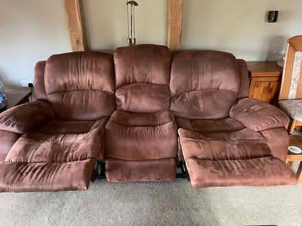 Photo of free Three seater settee (Llanfyllin SY22) #2