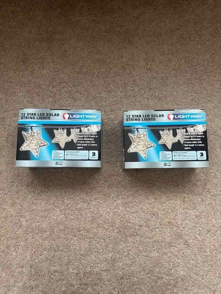 Photo of free Star LED Solar String Lights (South Woodford (E18)) #1
