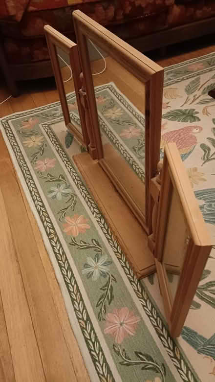 Photo of free Dresser mirror in pine wood (Shirley CR0) #2
