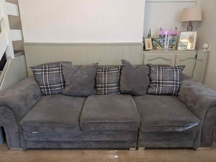 Photo of free Grey 3 seater sofa (Carlisle CA2) #1