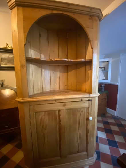 Photo of free Antique pine corner cabinet (Windsor SL4) #1
