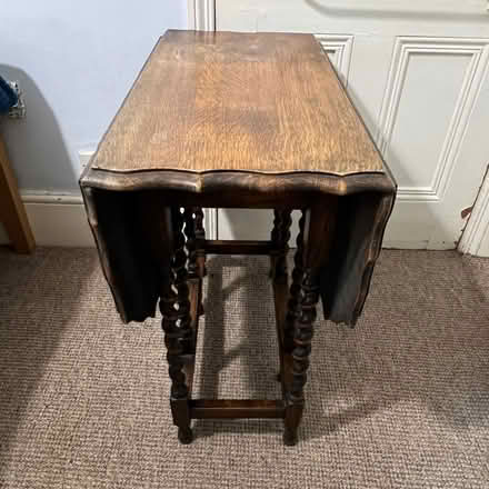 Photo of free Folding wooden table (Blacklands TN34) #3