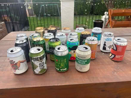 Photo of free 22x empty unique cans (Coulsdon CR5) #1