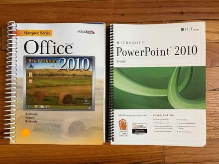 Photo of free 2 Microsoft 2010 books (Bronx) #1