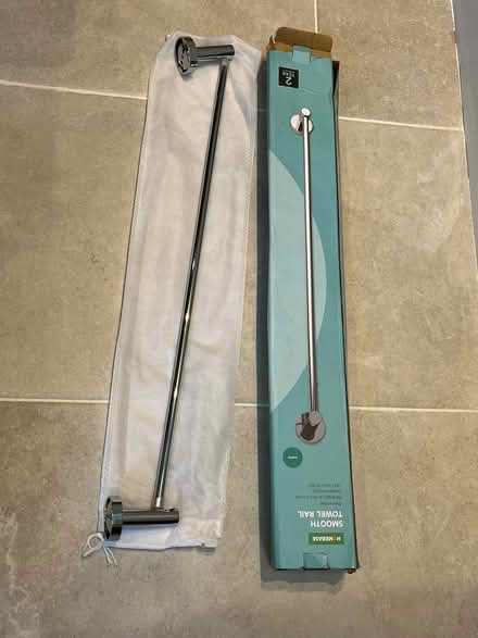 Photo of free Homebase towel rail chrome (Argyle OX4) #2