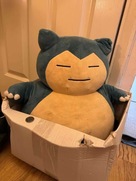 Photo of free Snorlax Stuffed Toy (West Ham E15) #1