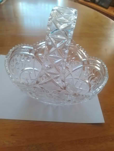 Photo of free crystal basket (Eamont Bridge CA10) #1