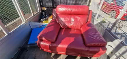 Photo of free Red sofa free totenham (Broadwater Farm N17) #1