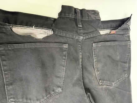 Photo of free Black denim jeans (washed) but… (Valencia Avenue, Sunnyvale) #4