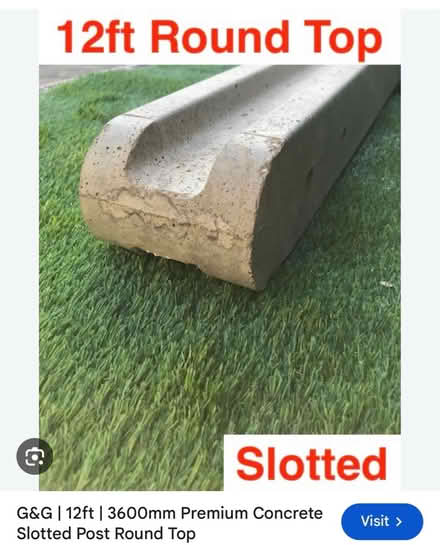 Photo of free Multiple post cement with holes (Birmingham B8) #2