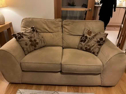 Photo of free 3 & 2 Seater Sofas Biscuit Brown Colour (Marsh HD3) #2