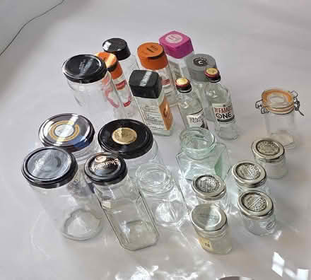 Photo of free Glass Jars & Spice Bottles (Oxgangs EH13) #2