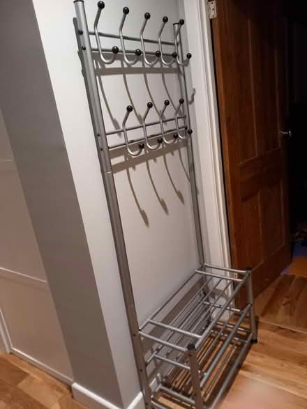 Photo of free shoe and coat rack (RG6 near Palmer Park) #1