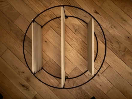 Photo of free Circular wall shelving unit (Dennistoun G31) #2