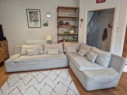 Photo of free L shape sofa (Hale End IG8) #1