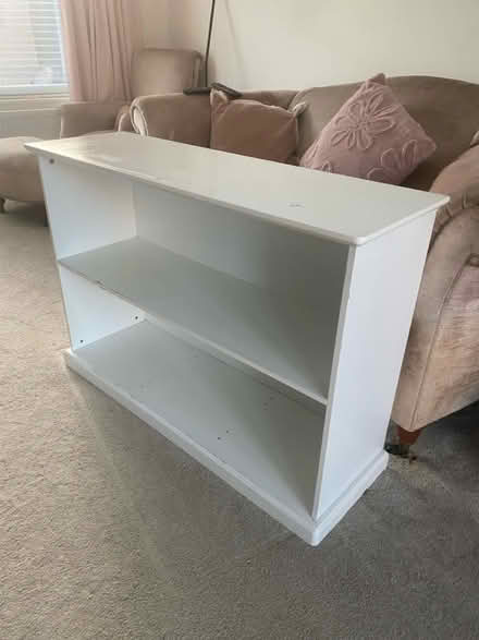 Photo of free White wooden unit (L25 9QU) #2