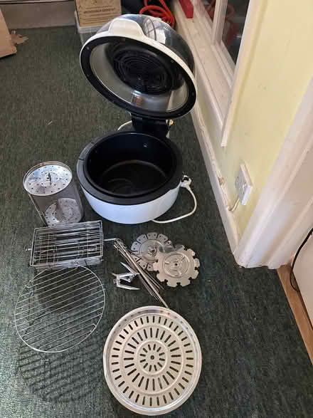 Photo of free Circular Air Fryer & accessories (Guildford GU1) #1