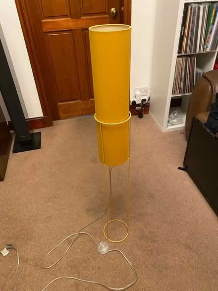 Photo of free Tall yellow floor lamp (Upper Largo KY8) #2