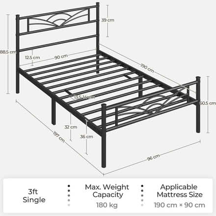 Photo of free Bed Metal Frame (Slough central SL1) #1