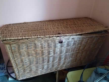 Photo of free large wicker trunk (St Leonards) #1
