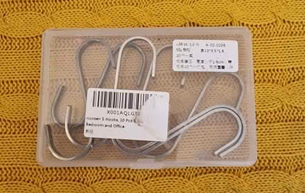 Photo of free S Shaped metal hangers (Broadbridge Heath RH12) #3