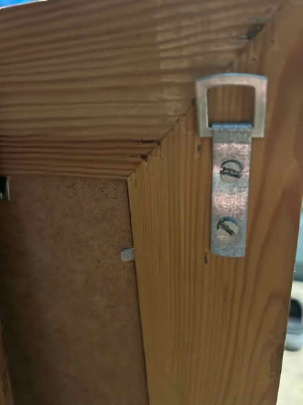 Photo of free Wall mirror - wood frame (Uley GL11) #2
