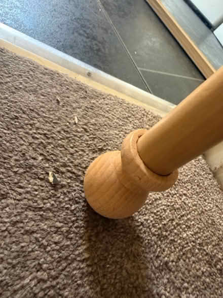 Photo of free Wood curtain pole (SW17 9dq) #2