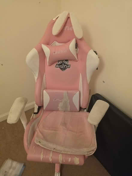 Photo of free Old and well used Girl Gaming Chair (Ebley GL10) #2