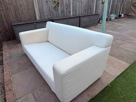 Photo of free White/Cream 2-Seater Sofa (Watford WD24) #2