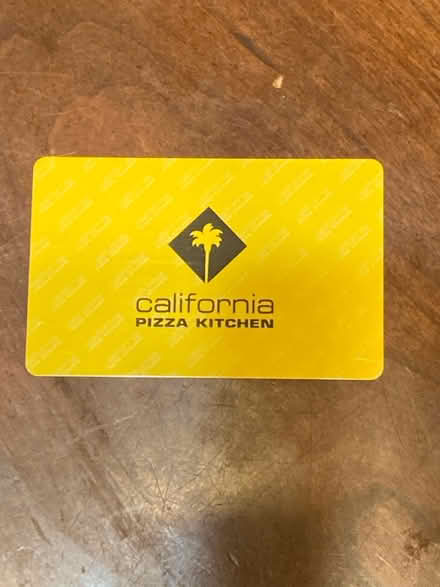 Photo of free old Calif. Pizza Kitchen giftcard (Petworth/ Park View) #1