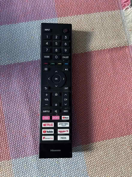 Photo of free Hisense TV Remote (Hartnup St & Tonbridge Rd ME16) #1