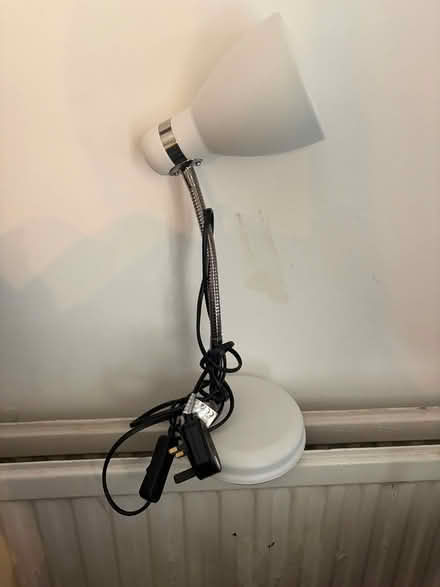 Photo of free White desk lamp (Camden Square NW1) #2