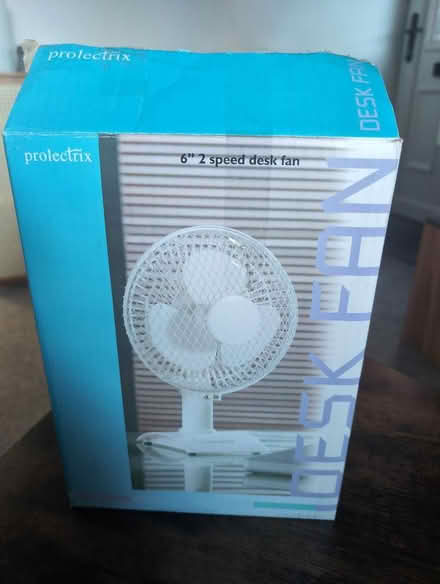 Photo of free Small desk fan (Northfield B31) #1