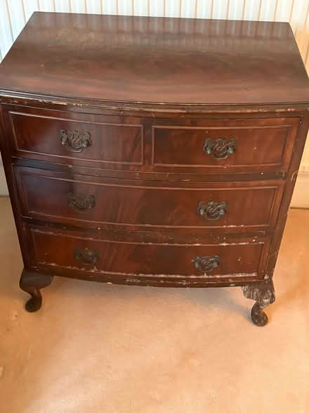 Photo of free Small chest of drawers (How Wood AL2) #1