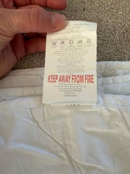 Photo of free Cot Bed Bedding (Wokingham RG40) #4