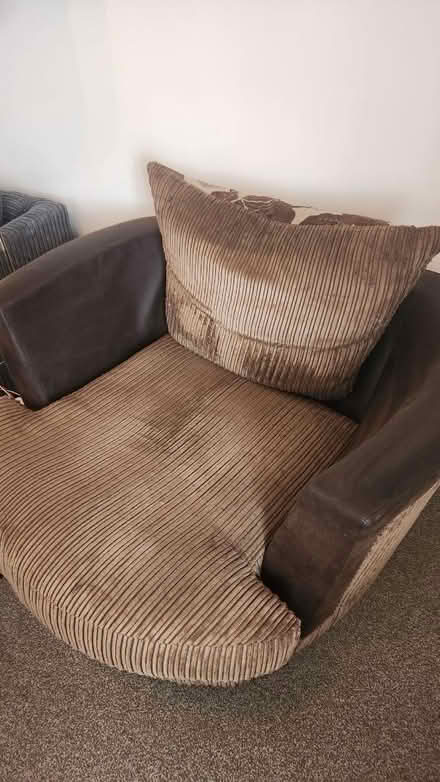 Photo of free Great condition cuddle chair (Wa3) #3