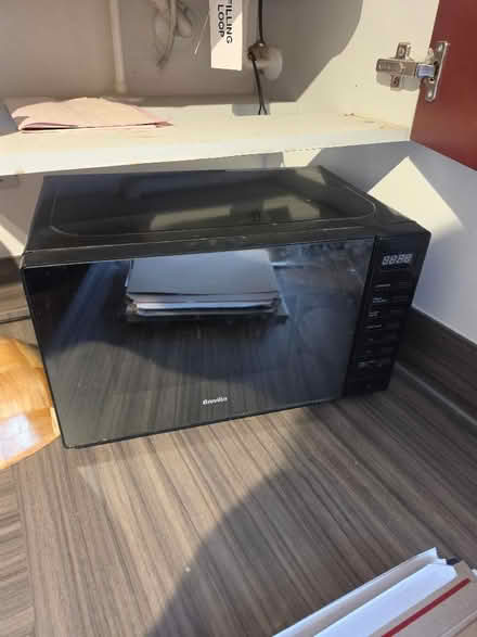 Photo of free Old microwave, working but dirty (Ebley GL10) #1