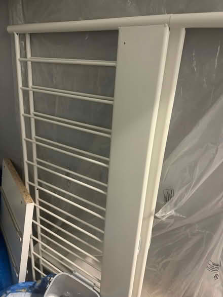 Photo of free Ikea White Liervik Double Bed Frame (Morden CR4) #1