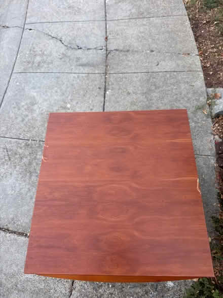 Photo of free Wood File Cabinet (3998 Bibbits Dr. Palo Alto) #2
